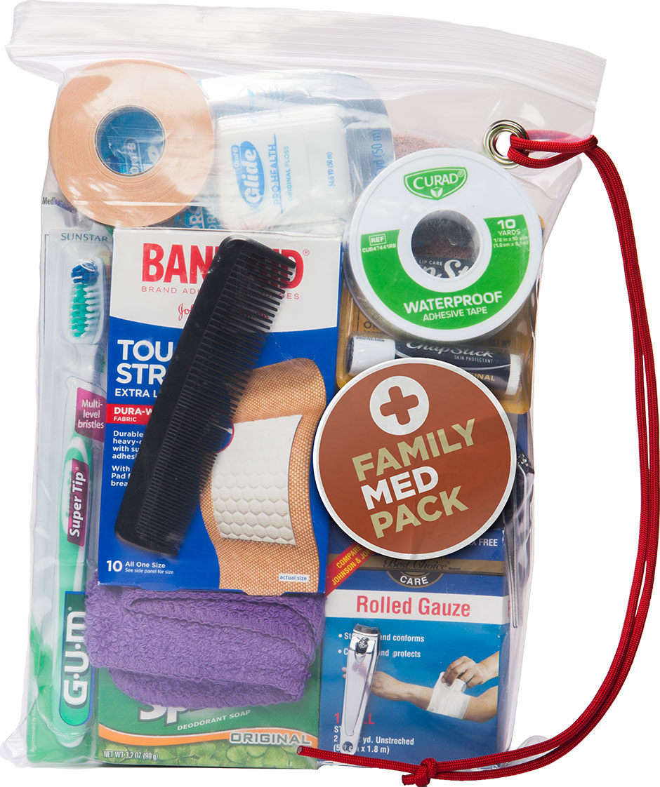 Packed Family Med Pack